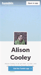 Mobile Screenshot of alisoncooley.com